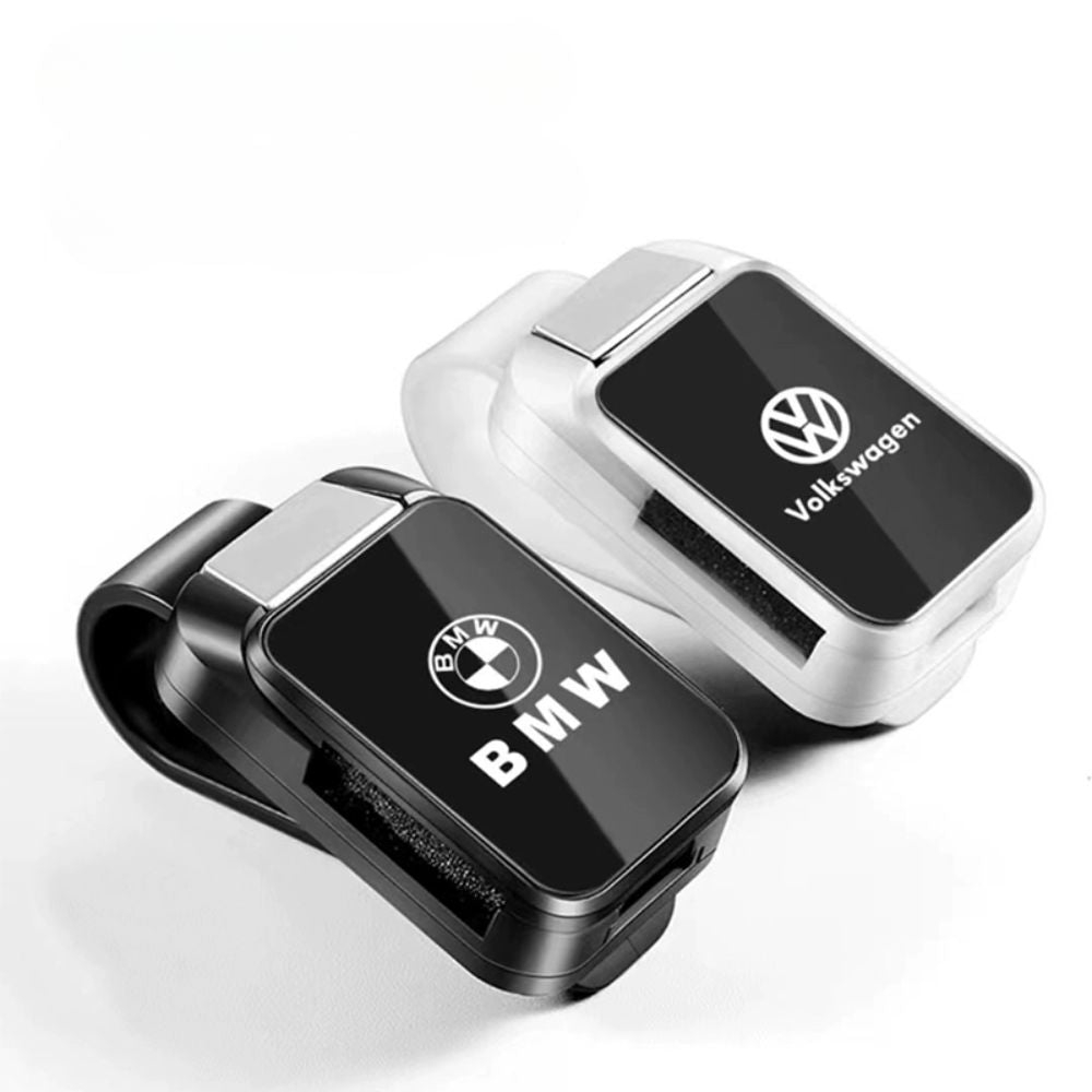 Clip per occhiali da auto multifunzionale