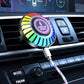Ritmo musical Luz LED para coche con logotipo (con difusor de aroma)
