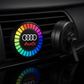 Ritmo musical Luz LED para coche con logotipo (con difusor de aroma)